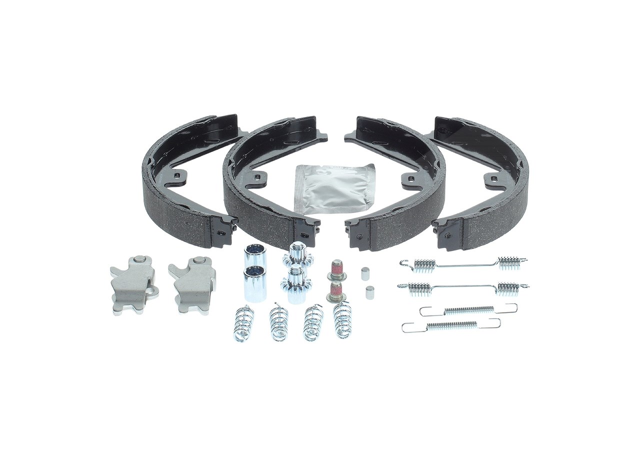 Bosch Bremsbackensatz, Feststellbremse [Hersteller-Nr. 0204113818] für Mercedes-Benz
