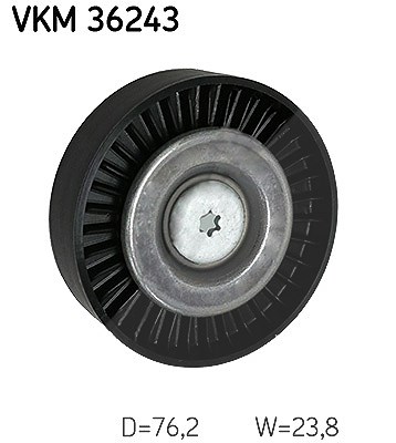 Skf Umlenk-/Führungsrolle, Keilrippenriemen [Hersteller-Nr. VKM36243] für Volvo, Land Rover