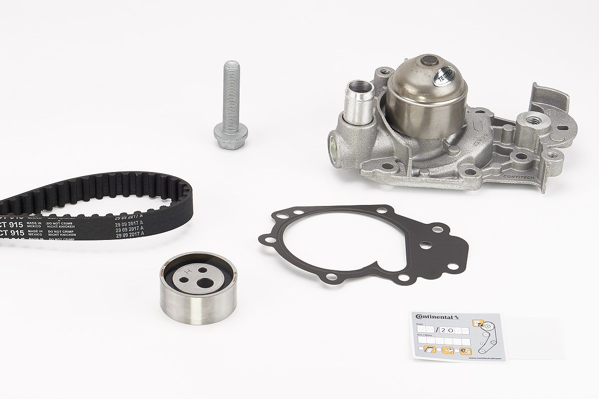 Continental Ctam Wasserpumpe + Zahnriemensatz [Hersteller-Nr. CT915WP2] für Nissan, Renault