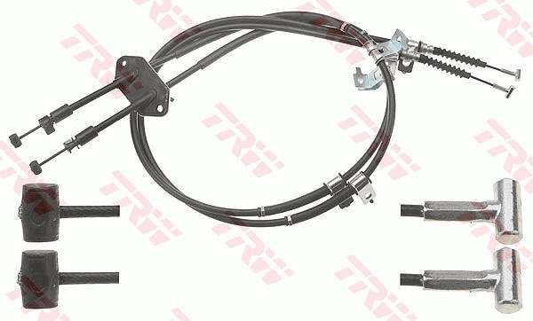 Trw Seilzug, Feststellbremse [Hersteller-Nr. GCH743] für Mazda, Opel