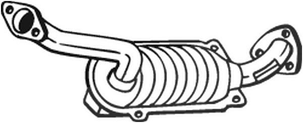 Bosal Katalysator [Hersteller-Nr. 090-731] für Honda