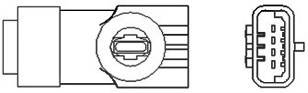 Magneti Marelli Lambdasonde [Hersteller-Nr. 466016355052] für Renault