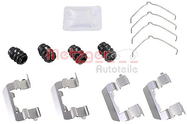 Metzger Autoteile Zubehörsatz, Scheibenbremsbelag [Hersteller-Nr. 109-0103] für Ssangyong, Hyundai