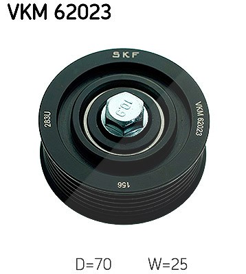Skf Umlenk-/Führungsrolle, Keilrippenriemen [Hersteller-Nr. VKM62023] für Nissan
