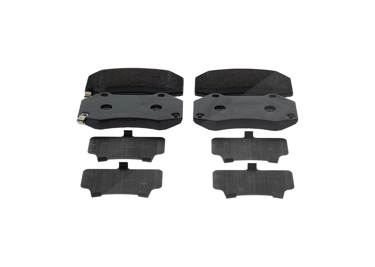 Bosch Bremsbelagsatz, Scheibenbremse [Hersteller-Nr. 0986494718] für Opel, Vauxhall, Abarth