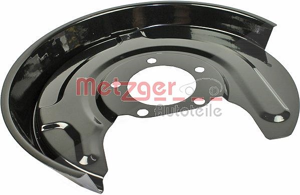 Metzger Autoteile Deckblech für Bremsscheibe Hinten links [Hersteller-Nr. 6115051] für Audi, Skoda, VW