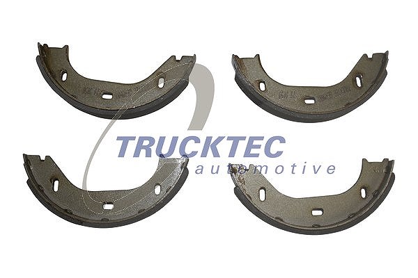 Trucktec Automotive Bremsbackensatz, Feststellbremse [Hersteller-Nr. 08.35.003] für BMW, Alfa Romeo