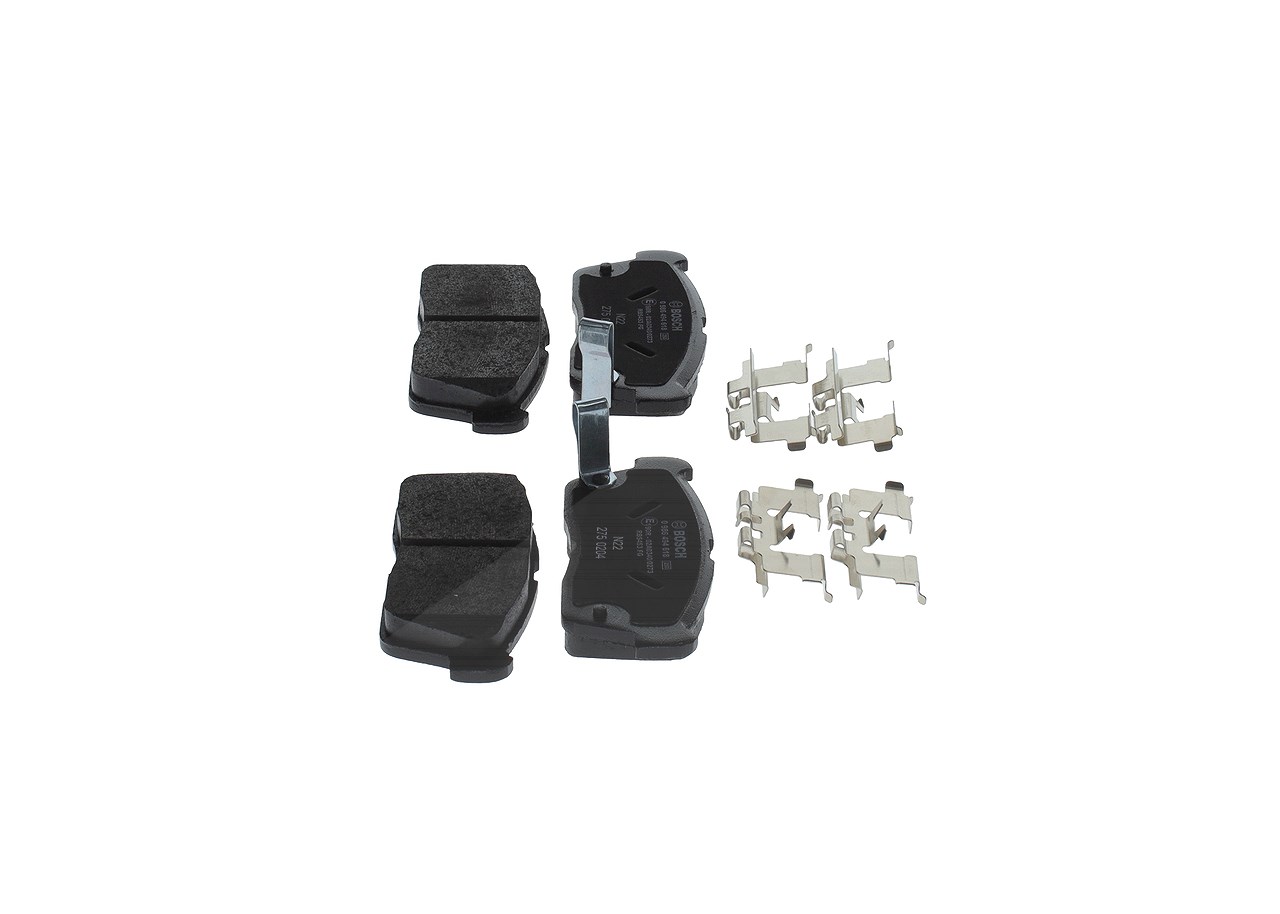 Bosch Bremsbelagsatz, Scheibenbremse [Hersteller-Nr. 0986494618] für Subaru, Nissan, Daihatsu, Suzuki