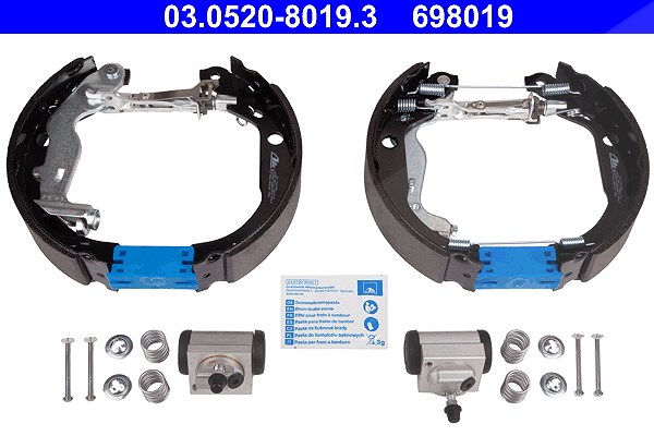 Ate Bremsbackensatz [Hersteller-Nr. 03.0520-8019.3] für Dacia, Renault