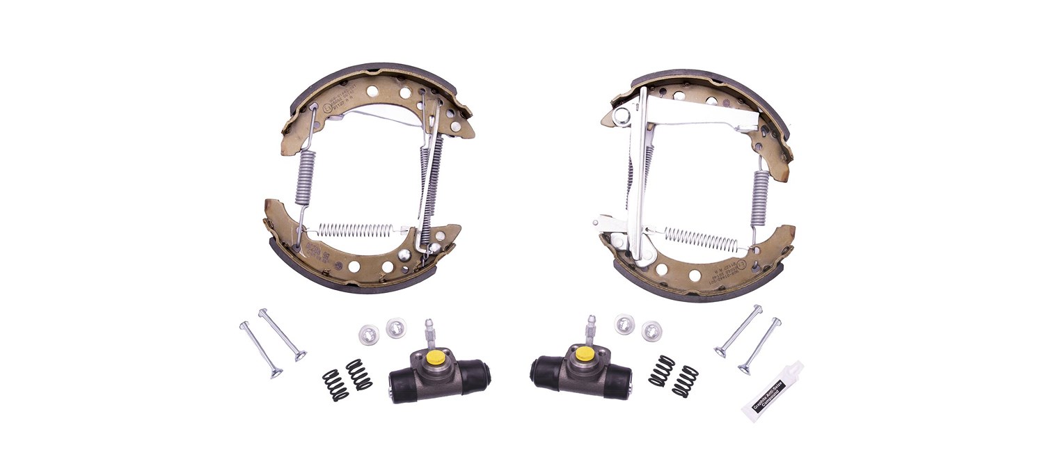 Hella Bremsbackensatz [Hersteller-Nr. 8DB355003-711] für VW, Audi, Seat