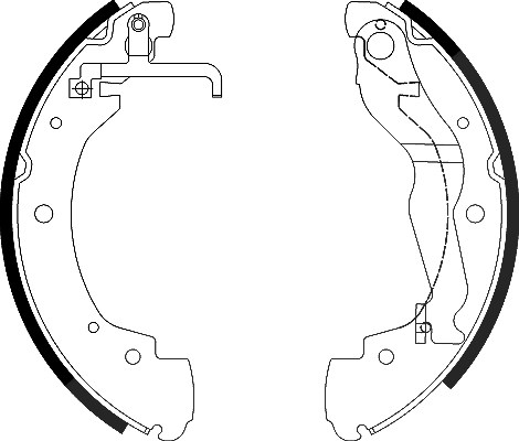 Hella Bremsbackensatz [Hersteller-Nr. 8DB355001-281] für VW