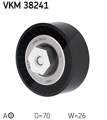 Skf Spannrolle, Keilrippenriemen [Hersteller-Nr. VKM38241] für BMW