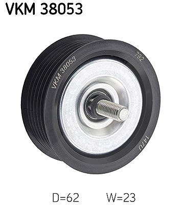 Skf Umlenk-/Führungsrolle, Keilrippenriemen [Hersteller-Nr. VKM38053] für Mercedes-Benz