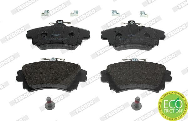 Ferodo Bremsbelagsatz, Scheibenbremse [Hersteller-Nr. FDB1384] für Smart, Volvo, Mitsubishi