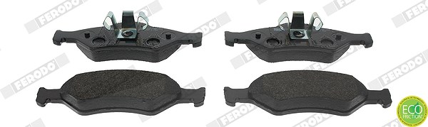 Ferodo Bremsbelagsatz, Scheibenbremse [Hersteller-Nr. FDB1393] für Ford, Mazda