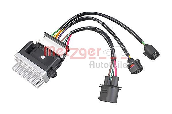 Metzger Autoteile Steuergerät, Elektrolüfter (Motorkühlung) [Hersteller-Nr. 0917446] für Audi
