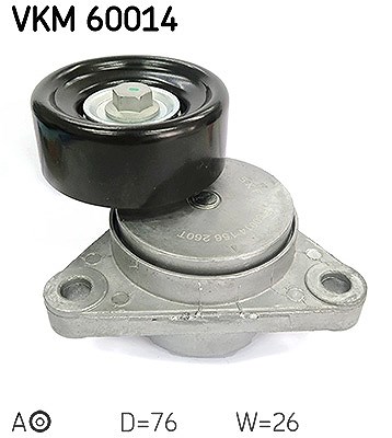 Skf Spannrolle, Keilrippenriemen [Hersteller-Nr. VKM60014] für Chevrolet, Daewoo