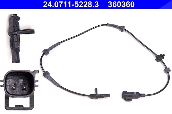 Ate Sensor, Raddrehzahl [Hersteller-Nr. 24.0711-5228.3] für Land Rover