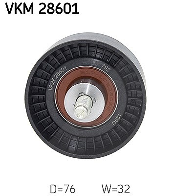 Skf Umlenk-/Führungsrolle, Zahnriemen [Hersteller-Nr. VKM28601] für Chrysler, Dodge, Lti, Jeep, Ldv