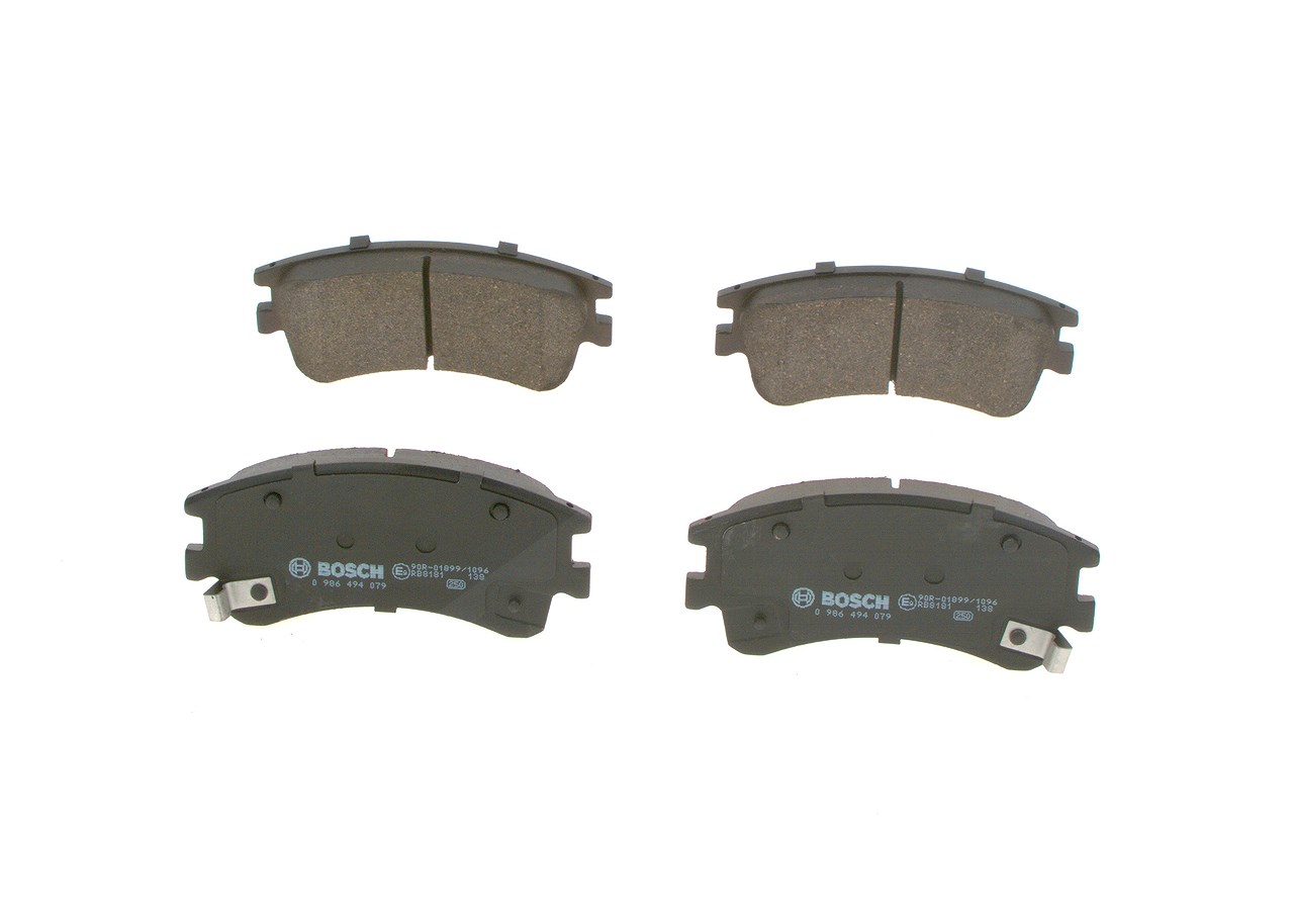 Bosch Bremsbelagsatz, Scheibenbremse [Hersteller-Nr. 0986494079] für Mazda