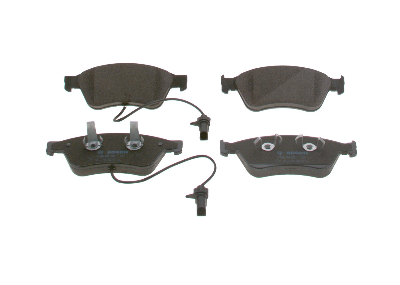 Bosch Bremsbelagsatz, Scheibenbremse [Hersteller-Nr. 0986494200] für Audi, VW