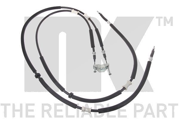 Nk Handbremsseil hinten links + rechts [Hersteller-Nr. 9036133] für Opel, Vauxhall