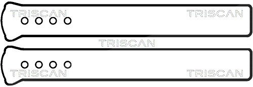 Triscan Dichtungssatz, Zylinderkopfhaube [Hersteller-Nr. 515-7596] für Toyota