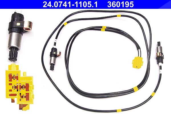 Ate Sensor, Raddrehzahl [Hersteller-Nr. 24.0741-1105.1] für Volvo