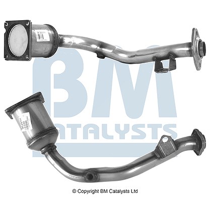 Bm Catalysts Katalysator inkl. Montagesatz [Hersteller-Nr. BM91291H] für Peugeot, Citroën
