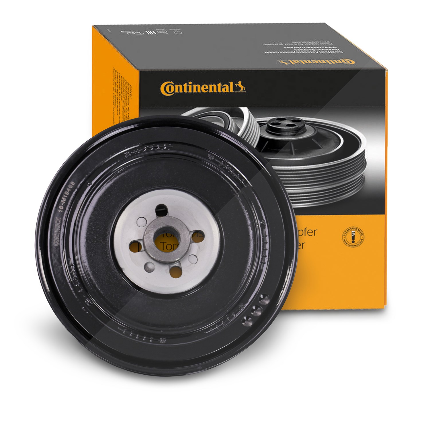 Continental Ctam Riemenscheibe, Kurbelwelle [Hersteller-Nr. VD1002] für VW, Audi, Volvo