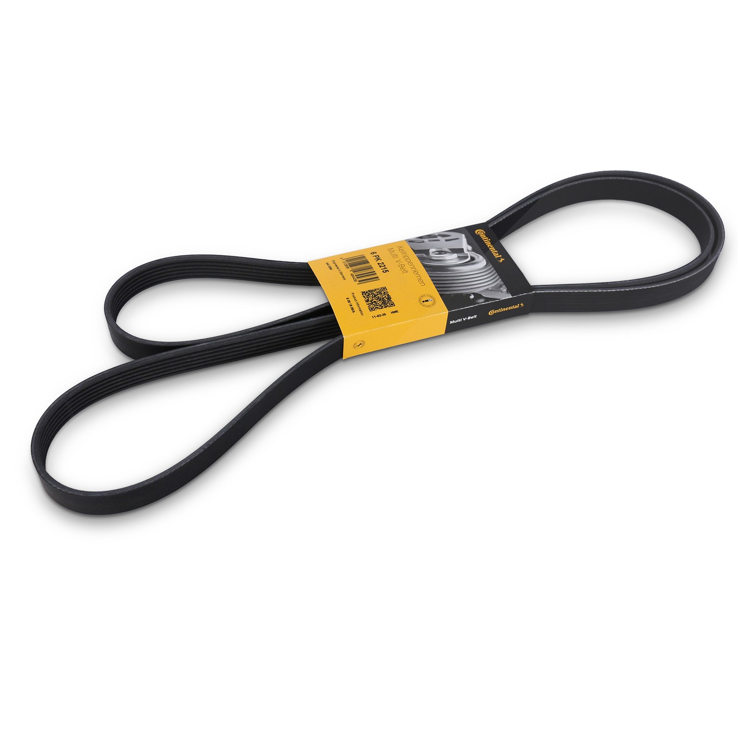 Continental Ctam Keilrippenriemen [Hersteller-Nr. 6PK2215] für VW, Volvo, Mercedes-Benz, Ford Usa, Ford, Mazda, Hyundai, Kia, Land Rover, Chevrolet