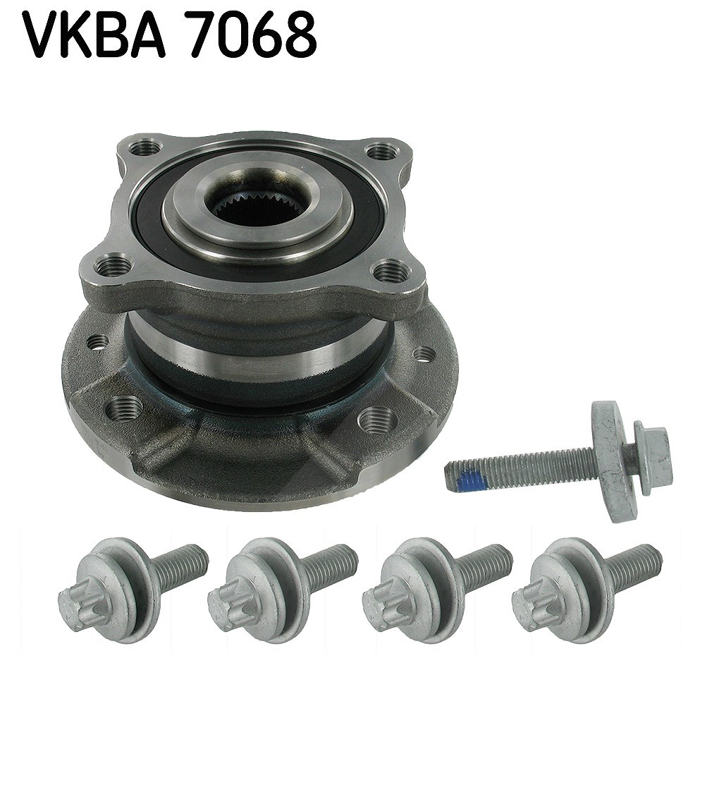 Skf Radlagersatz [Hersteller-Nr. VKBA7068] für Smart, Renault