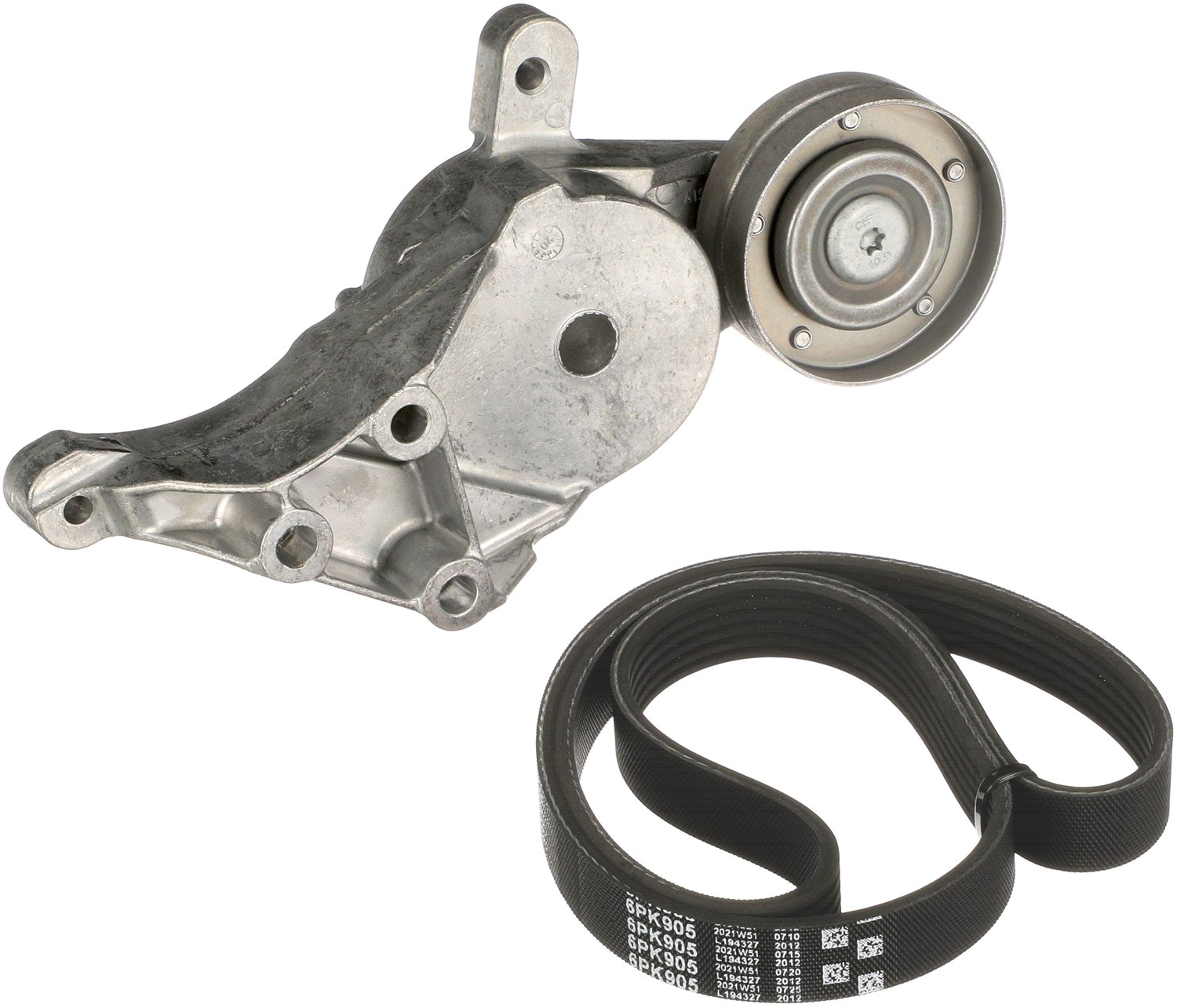 Gates Keilrippenriemensatz [Hersteller-Nr. K046PK905] für Audi, Seat, Skoda, VW
