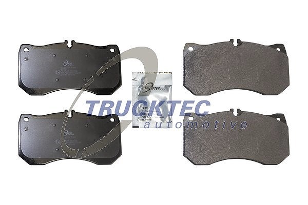 Trucktec Automotive Bremsbelagsatz, Scheibenbremse [Hersteller-Nr. 07.35.309] für Audi