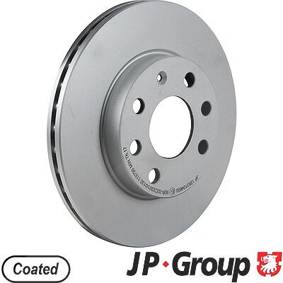 Jp Group 1x Bremsscheibe [Hersteller-Nr. 1263104600] für Opel, Vauxhall