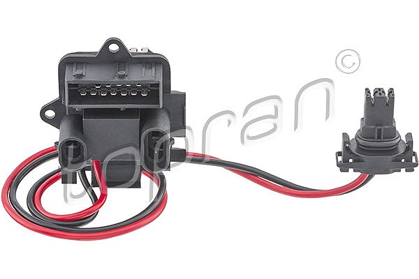 Topran Widerstand, Innenraumgebläse [Hersteller-Nr. 208246] für Vauxhall, Opel, Renault