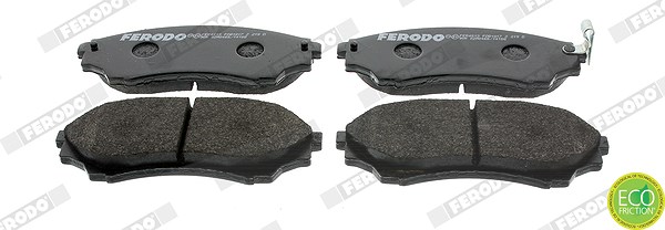 Ferodo Bremsbelagsatz, Scheibenbremse [Hersteller-Nr. FDB1817] für Mazda, Ford