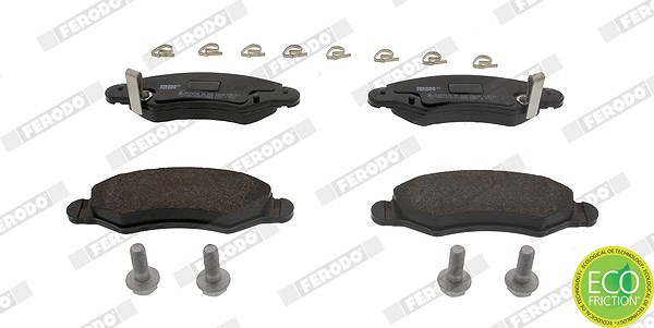 Ferodo Bremsbelagsatz, Scheibenbremse [Hersteller-Nr. FDB1811] für Suzuki, Subaru