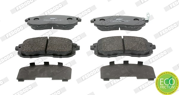 Ferodo Bremsbelagsatz, Scheibenbremse [Hersteller-Nr. FDB4112] für Suzuki, Nissan, Fiat
