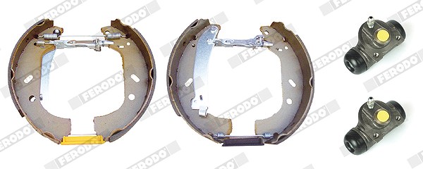 Ferodo Bremsbackensatz [Hersteller-Nr. FMK242] für Lancia, Peugeot, Citroën, Fiat