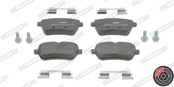 Ferodo Bremsbelagsatz, Scheibenbremse [Hersteller-Nr. FDB4261] für Mercedes-Benz