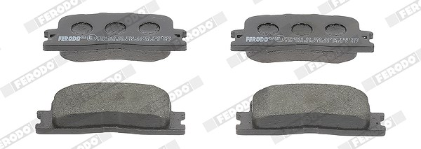 Ferodo Bremsbelagsatz, Scheibenbremse [Hersteller-Nr. FDB1909] für Toyota, Lexus