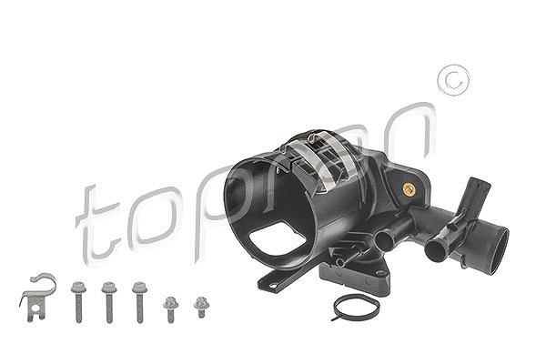 Topran Kühlmittelflansch [Hersteller-Nr. 410208] für Mercedes-Benz