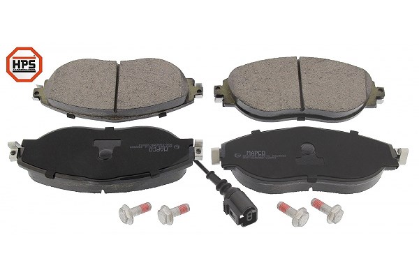 Mapco Bremsbelagsatz, Scheibenbremse [Hersteller-Nr. 6633HPS] für Seat, VW, Skoda, Audi