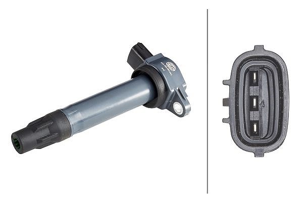 Hella Zündspule [Hersteller-Nr. 5DA358057-541] für Citroën, Peugeot, Mitsubishi