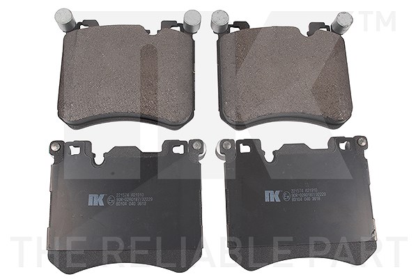 Nk Bremsbelagsatz, Scheibenbremse [Hersteller-Nr. 221574] für Rolls-royce, BMW