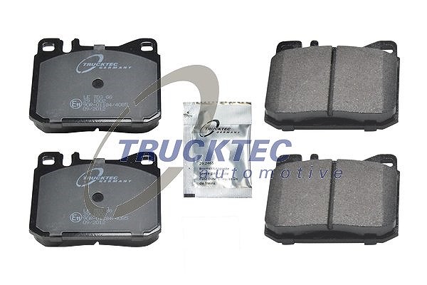 Trucktec Automotive Bremsbelagsatz, Scheibenbremse [Hersteller-Nr. 02.35.112] für Mercedes-Benz