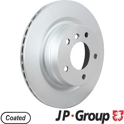 Jp Group 1x Bremsscheibe Hinterachse Belüftet [Hersteller-Nr. 1463203900] für BMW