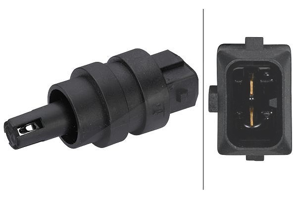 Hella Sensor, Ansauglufttemperatur [Hersteller-Nr. 6PT009109-281] für Skoda, Ford, VW, Audi, Seat