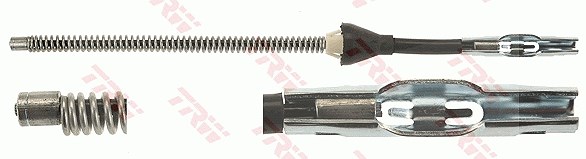 Trw Seilzug, Feststellbremse [Hersteller-Nr. GCH666] für Ford